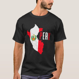 Camiseta Peruano - Pavilhão do Mapa do Peru