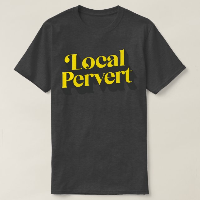 Camiseta Perverter local (Frente do Design)