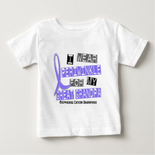 Camiseta Pervinca para meu cancer esofágico do grande vov