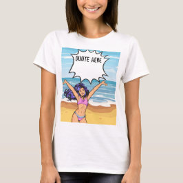 CAMISETA PERZONALIZADO COM A SUA CITAÇÃO