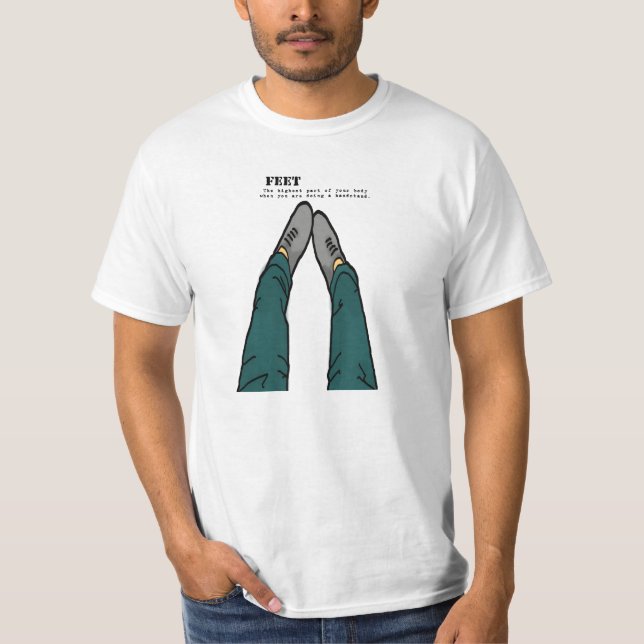 Camiseta pés (Frente)