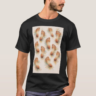 Camiseta pés descalços