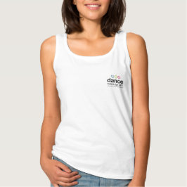 Camiseta Pés do círculo (cor) - tanque