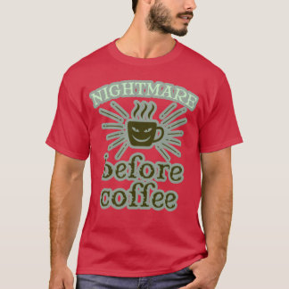 Camiseta pesadelo engraçado