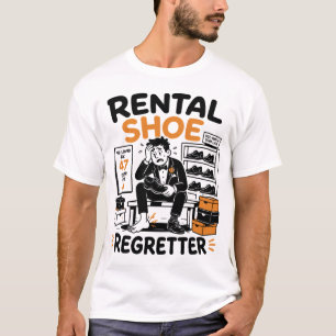 Camiseta Pesaroso por alugar sapatos