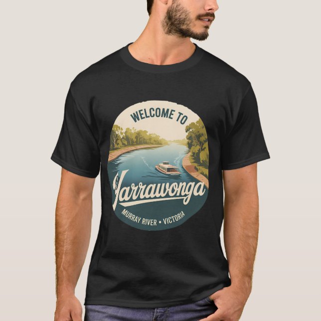 Camiseta Pesca Alien Vintage (Frente)