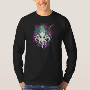 Camiseta Pesca Animal Octopus Enfermeiro Hospital Medicina