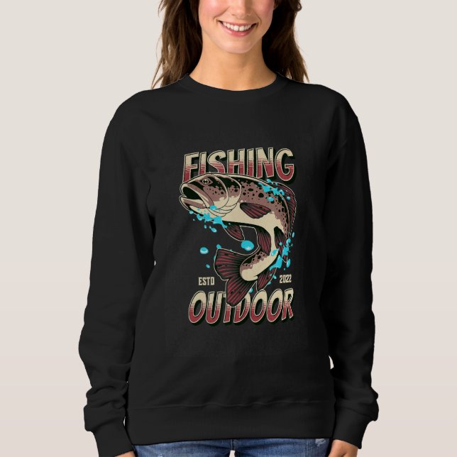 Camiseta Pesca ao ar livre (Frente)