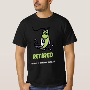 CAMISETA PESCA APÓS A APOSENTADORIA É MEU TRABALHO DE TEMPO