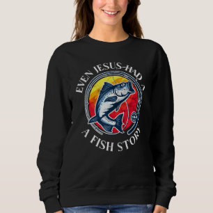 Camiseta Pesca - Até Jesus Tinha Uma Estória De Peixe 1