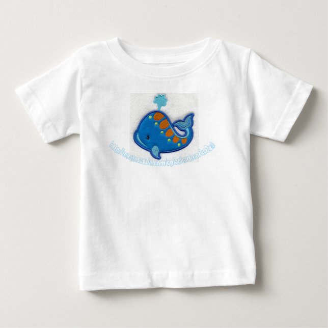 Camiseta "Pesca Azul" (Frente)
