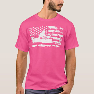 Camiseta Pesca Bandeira Americana Afastou Pescadores De Bas
