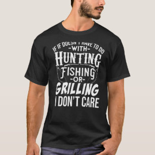 Camiseta Pesca Caça Grelhar