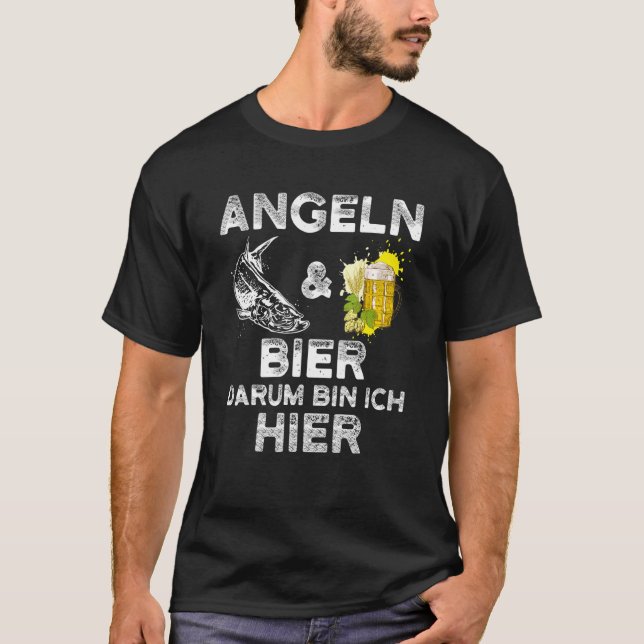 Camiseta Pesca Com Álcool E Caixa De Darum Ich H (Frente)