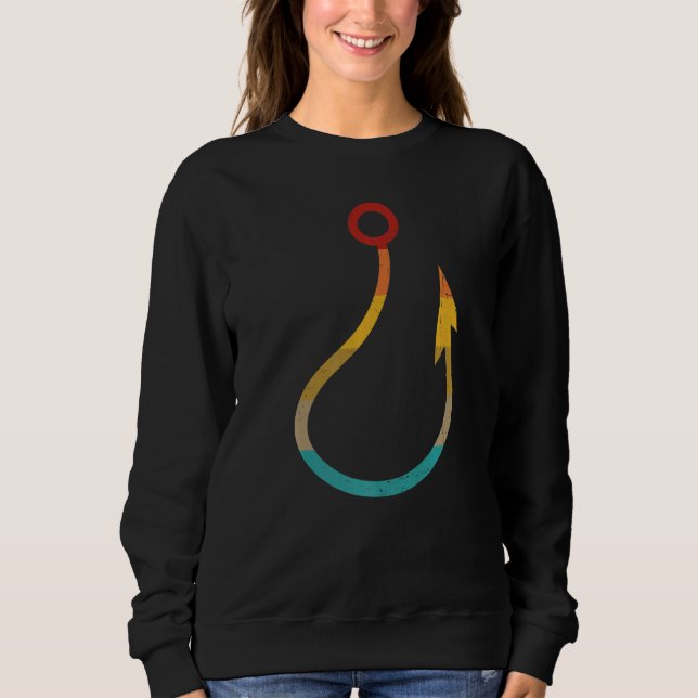 Camiseta Pesca com anzol de peixes retrorreflectores (Frente)