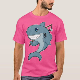 Camiseta Pesca com barra de pesca