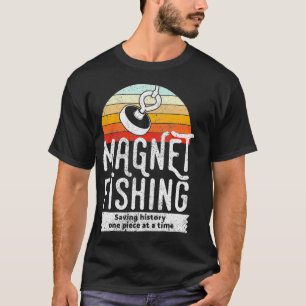 Camiseta Pesca Com Ímã