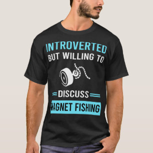 Camiseta Pesca Com Íman Introduzida