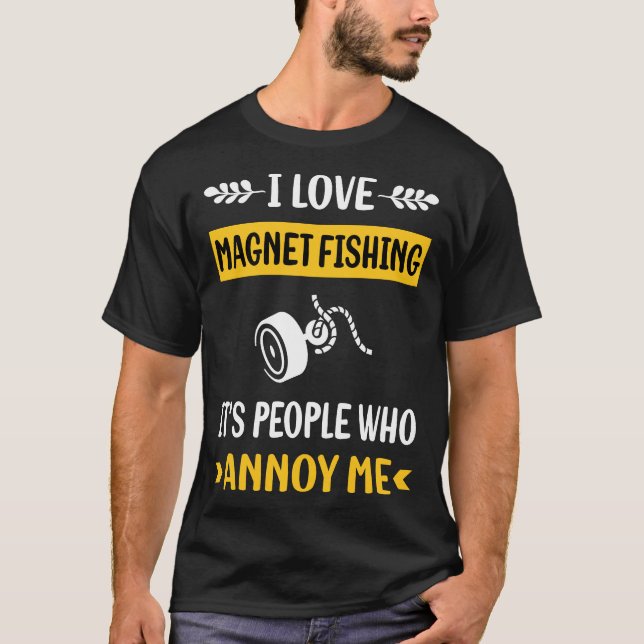 Camiseta Pesca com Íman pessoas (Frente)