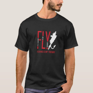 Camiseta Pesca com Isca Artificial Como Terapeuta da Nature