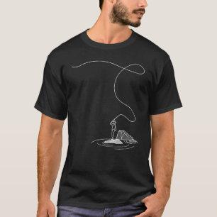 Camiseta Pesca com mosca