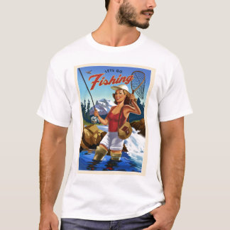 Camiseta Pesca com mosca