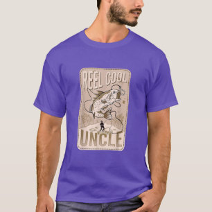 Camiseta Pesca com mosca da rola Legal, tio Pescador