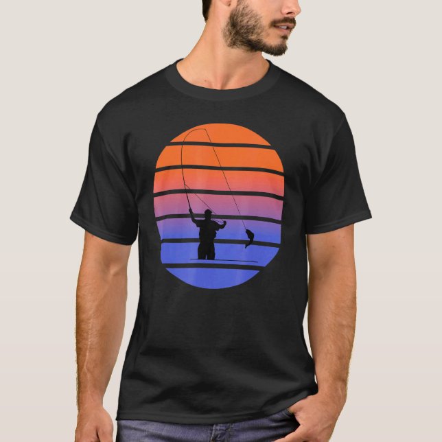 Camiseta Pesca com Mosca Pesca Peixe Mosca Artificial (Frente)