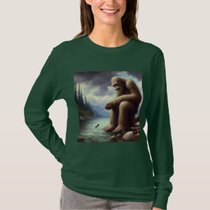 Camiseta Pesca com Pé-Grande