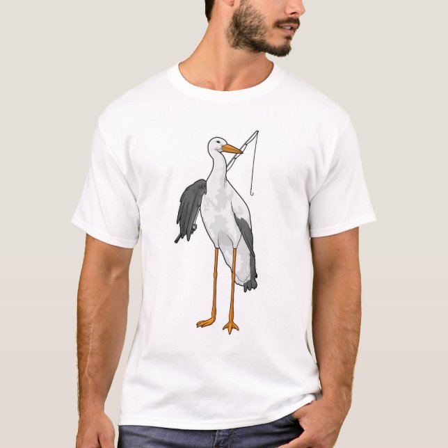 Camiseta Pesca com peixes de cais (Frente)