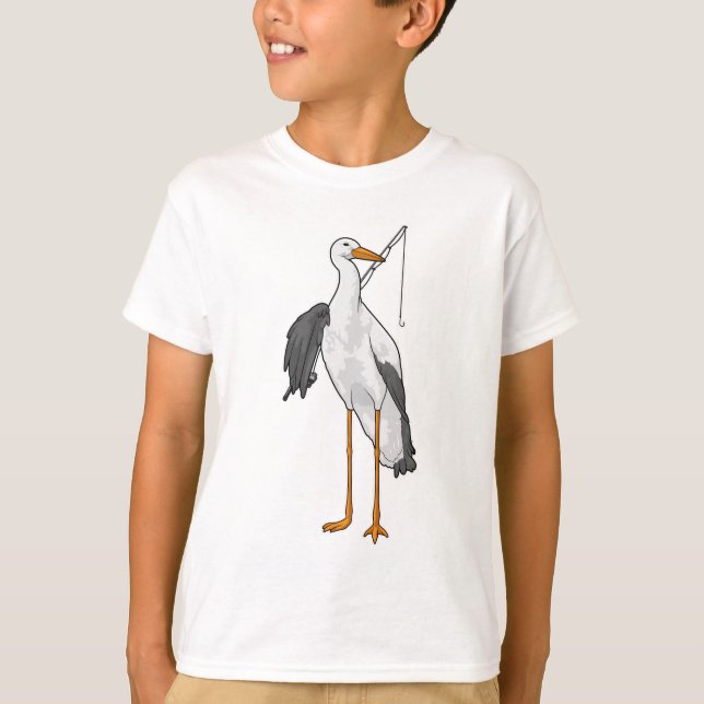 Camiseta Pesca com peixes de cais (Frente)