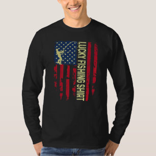 Camiseta Pesca Com Sorte Patriótica