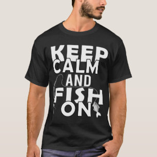 Camiseta Pesca com vara americana bandeira americana retrô