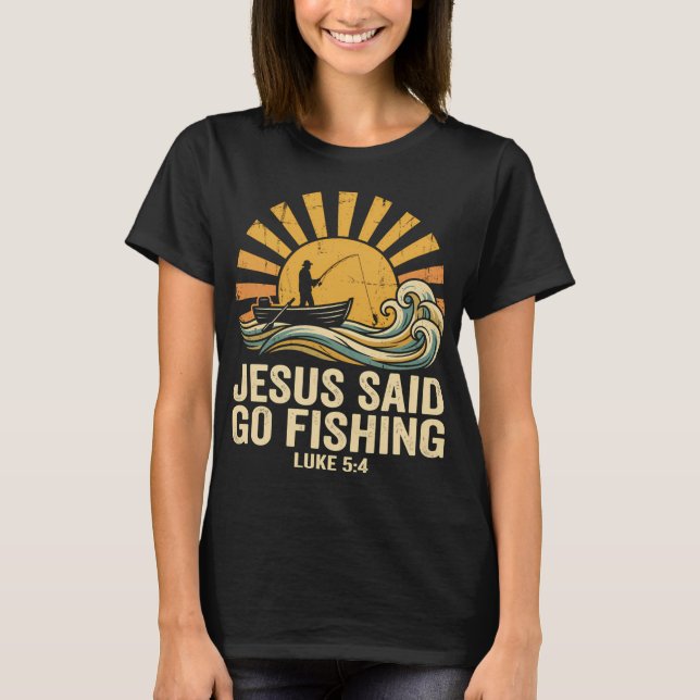 Camiseta Pesca da Bandeira Americana (Frente)