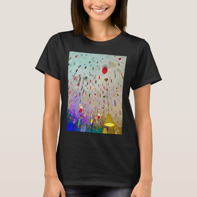 Camiseta Pesca da Bandeira Americana (Frente)