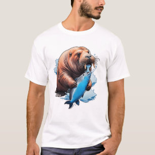 Camiseta Pesca Da Valsa No Mar