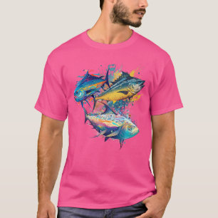 Camiseta Pesca De 3 Atuneiros