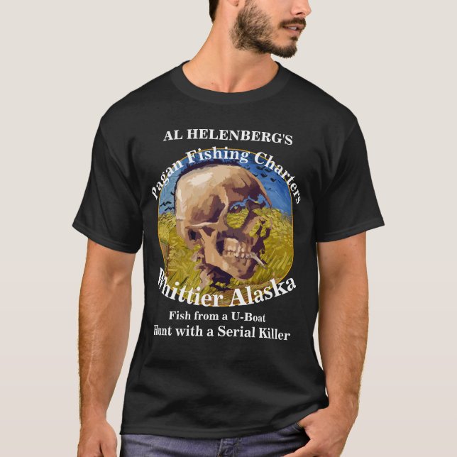 CAMISETA PESCA DE AL HELENBERG PAGÃ WHITTIER AK (Frente)
