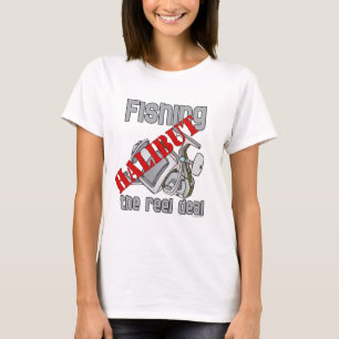 Camiseta Pesca De Alabote, Pesca De Enguias