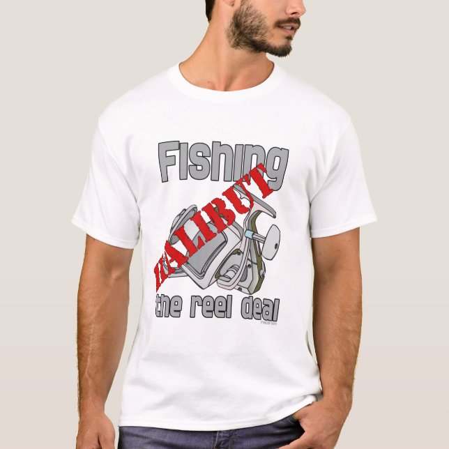 Camiseta Pesca De Alabote, Pesca De Enguias (Frente)