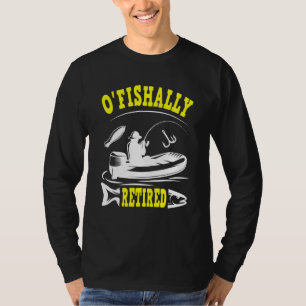Camiseta Pesca de aposentadoria de pensões de reforma ofisi