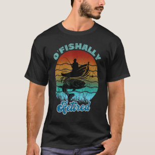Camiseta Pesca de aposentadoria de pesca com aposentação of