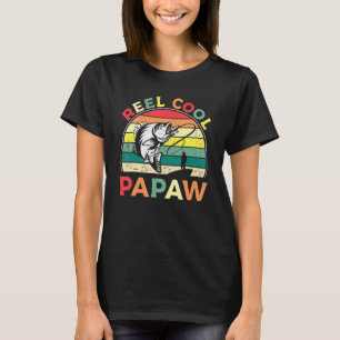 Camiseta Pesca De Bassas De Vintage Da Papaw Legal Da Reel