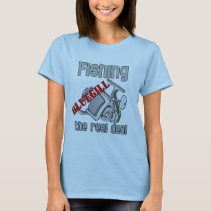 Camiseta Pesca De Bluegill A Reel Nega Pescaria Grave