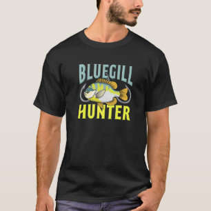 Camiseta Pesca de Bluegill - Pescador de Peixes de Água Doc