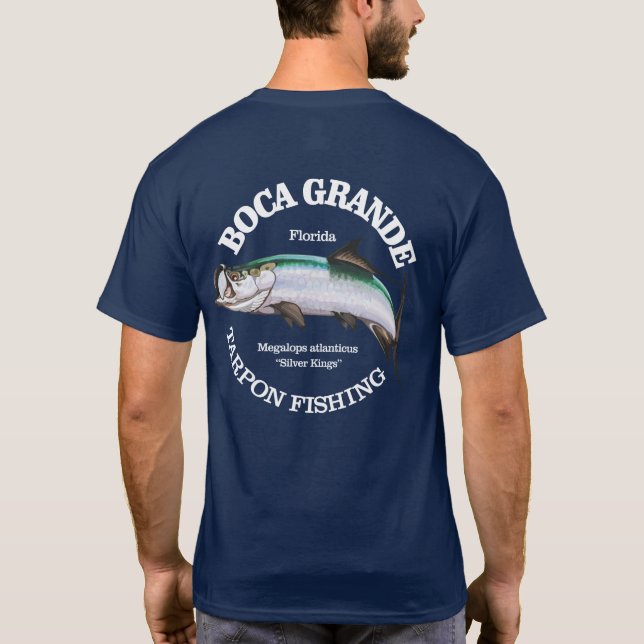Camiseta Pesca de Boca Grande Tarpon (Verso)