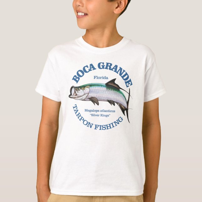 Camiseta Pesca de Boca Grande Tarpon (Frente)