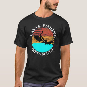Camiseta Pesca de caiaque no sul, pesca no lago