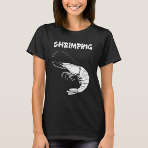 Camiseta Pesca de Camarão Pescador de Camarão