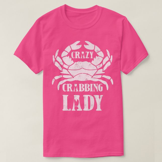 Camiseta Pesca De Caranguejo Louco (Frente do Design)